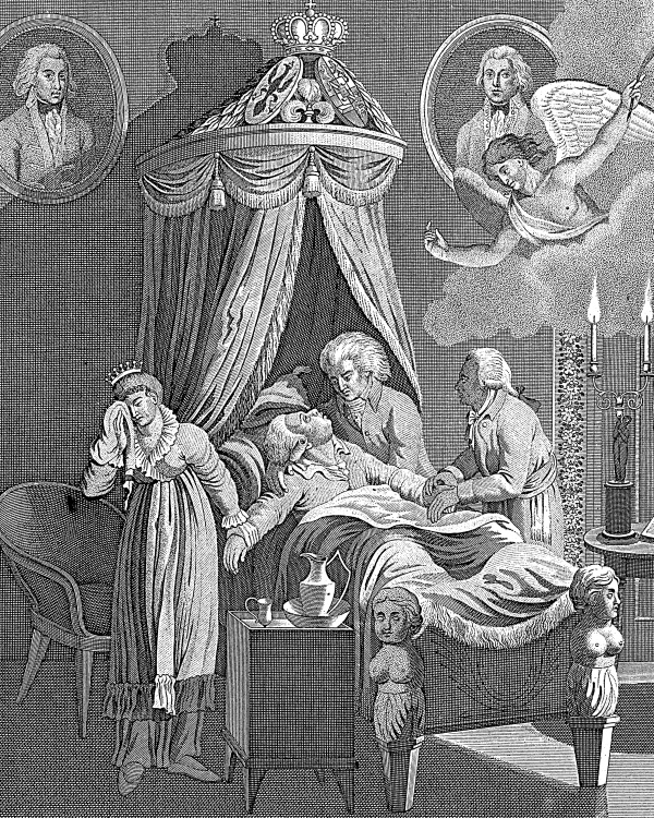 眠りの研究室のモノクロ挿絵